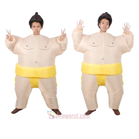 Inflatable Sumo Wrestler Mascot Costume