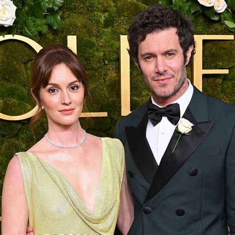 2025 Golden Globes: Adam Brody, Leighton Meester Rare Joint Interview