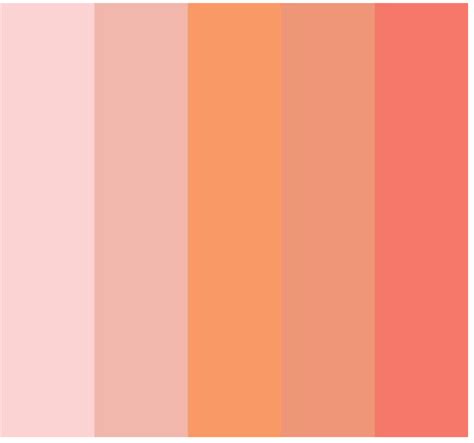 Peach Color Palette