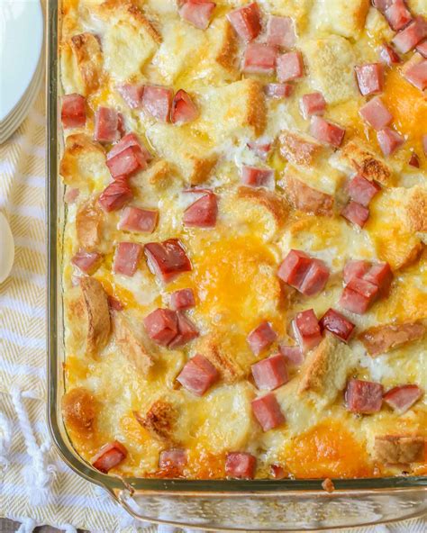 Eggs And Ham Breakfast Casserole at Noah Bugnion blog