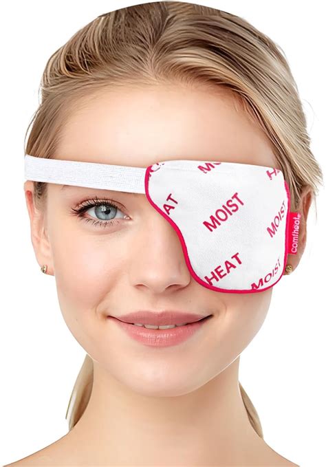 Amazon.com: comfheat Single Eye Warm Compress Eye Mask for Stye Eye ...