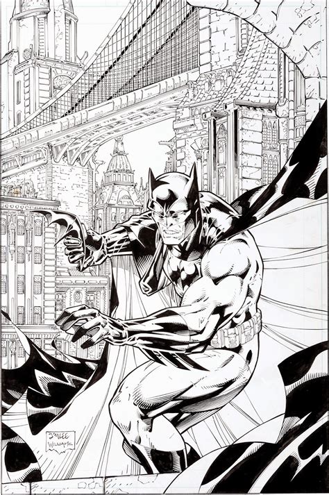 Cap'n's Comics: Batman Black'n White by Jim Lee