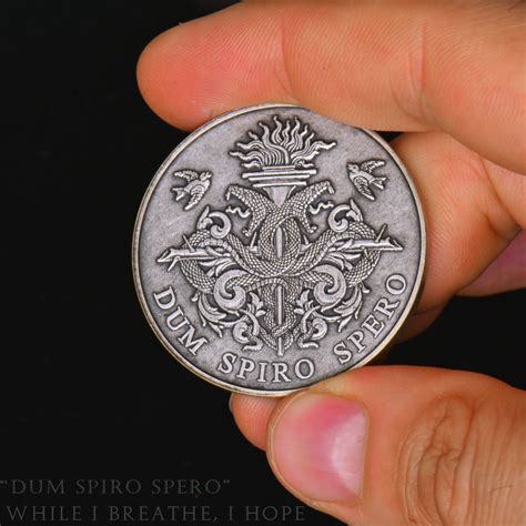 Dum Spiro Spero Coin – EDC Reminder Coins