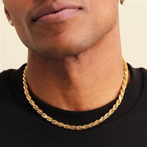 Gold Rope Chains For Men | JAXXON