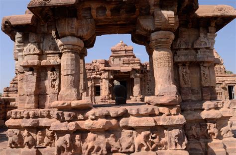 Pattadakal Virupaksha temple - Built by a queen