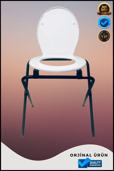 OverPazar Hasta Portatif Wc Katlanabilir Tuvalet Hasta Tuvaleti 50*45 ...