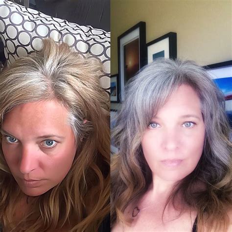 Growing Out Gray Hair
