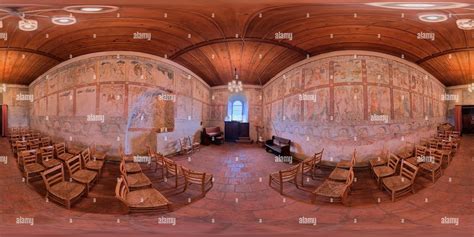 360° view of St. Catharines Chapel in Wiedlisbach - Alamy