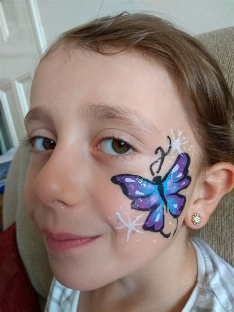 Face Painting Butterfly at Gabriel Basser blog