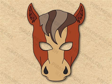 How To Draw Horse Mask