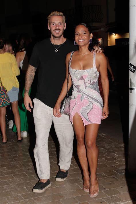CHRISTINA MILIAN and Matt Pokora Night Out in Saint Tropez 07/31/2022 ...