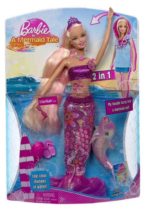 Barbie In a Mermaid Tale Merliah Doll | Barbie mermaid doll, Mermaid ...