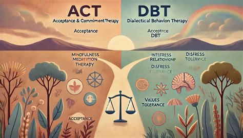 Comparing DBT vs ACT: Key Differences and Similarities | Bay Area CBT ...