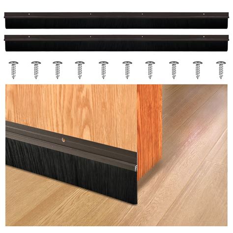 Amazon.com: 36 inch Door Sweep for Exterior Doors with 2 inch PP Soft ...