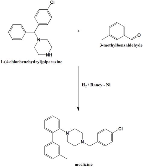MECLIZINE Synthesis, SAR, MCQ,Structure,Chemical Properties and ...