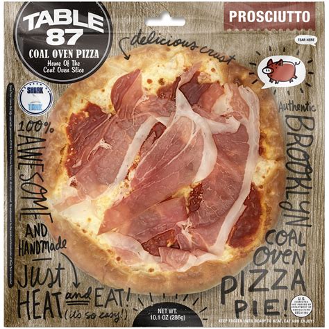 Order Table 87 Coal Oven Pizza, Prosciutto, Frozen | Fast Delivery