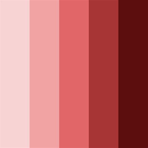 Deep Red Color Palette - ColorDrop