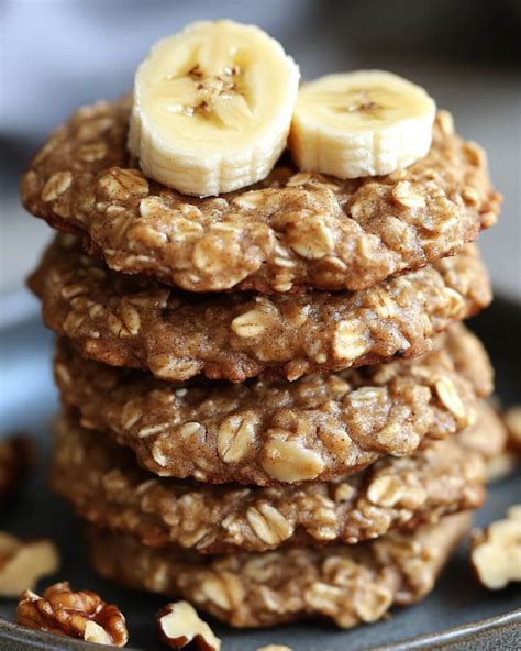 Healthy Peanut Butter Banana Energy Cookies (No Sugar, No Flour ...
