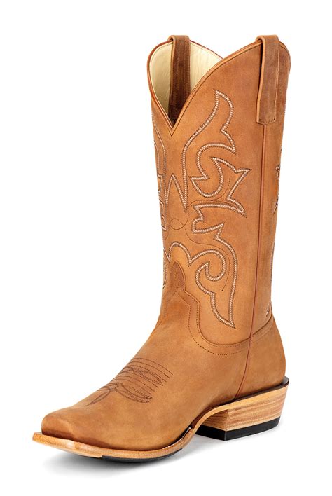 Men's Horse Power Boots, Top Hand, Crazy Horse Marlboro Tan - Chick Elms Grand Entry Western ...