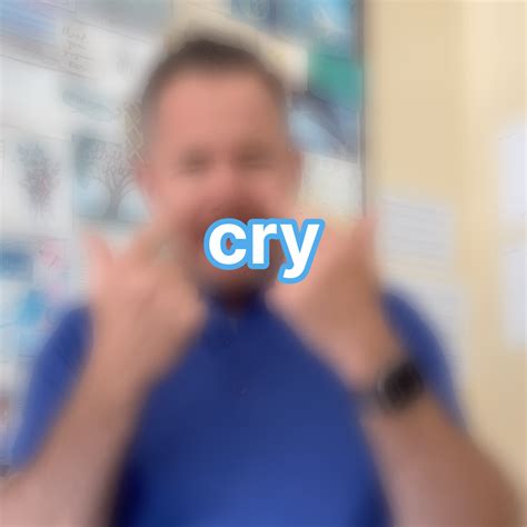 How to Sign “Cry” in Sign Language