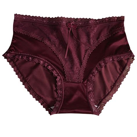 Agkizg Plus Size Womens Panties,Breathable Underwear for Women's Lace ...