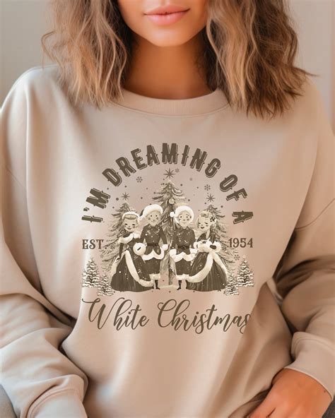Dreaming of a White Christmas Cast Sweatshirt | Farmhouse Is My Style