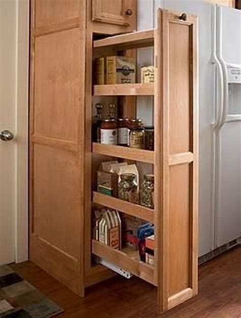 Narrow Kitchen Cabinet Storage Ideas at Jennifer Carranza blog