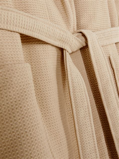 Womens Taupe Waffle Towelling Robe | Primark