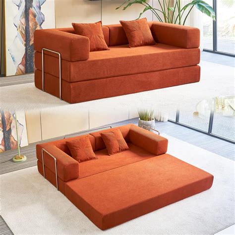 YINIX Floor Couch - Compression Sofa - Convertible Floor Sofa Bed ...