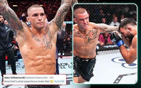 "Diamonds are forever" - MMA world bows down to Dustin Poirier's ...