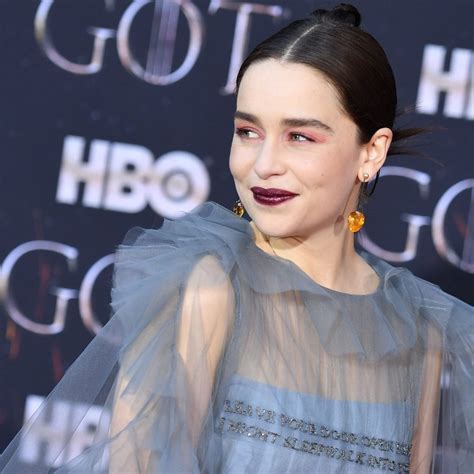 Emilia Clarke on nude and sex scenes