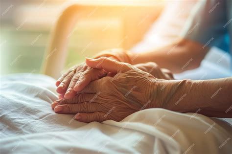 Person In Hospital Bed