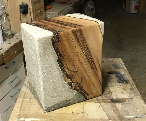 Diy concrete and wood led floor lamp – Artofit