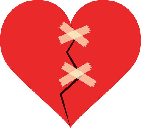 Broken Heart Clipart