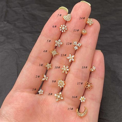 Gold Nose Stud 20G L Shape, Nose Piercing Ring, Stud Nose Ring, Nose ...