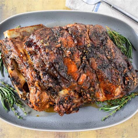 Slow Roasted Pork Shoulder - Cook2eatwell