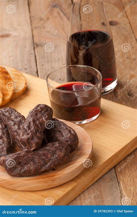 Black pudding stock image. Image of appetizer, glass - 29782393