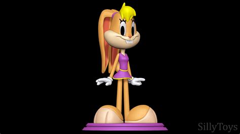 ArtStation - Lola Bunny - The Looney Tunes Show 3D print model