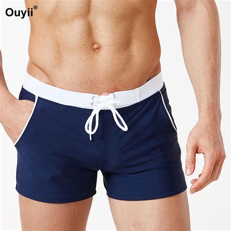 Mens Swim Briefs Swimming Trunks for Mens Swimwear Quick Dry Boxer ...