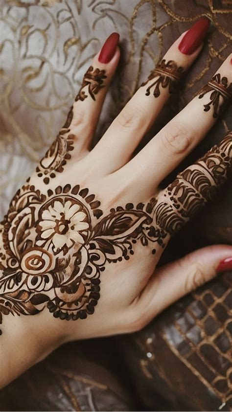 15 Simple and Cute Summer Henna Designs for Your Hands
