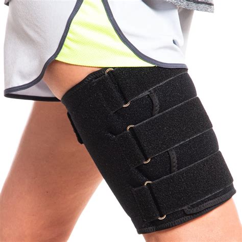 Amazon.com: Hamstring Compression Sleeve Recovery Support – Non-Slip Groin Wrap for Adductor ...