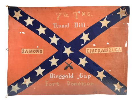 Texas Civil War Confederate Flags
