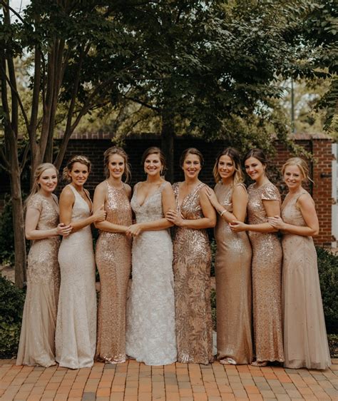 25 Best Sequin Bridesmaid Dresses Your Crew Will Sparkle In