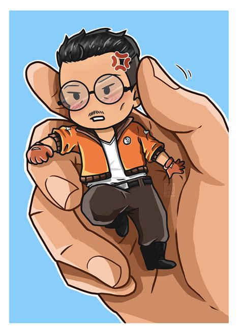 Chibi Kim Kitsuragi doesn't like being picked up 😠💢 (My Fanart) : r ...