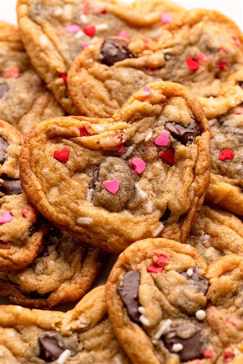 How to Make Heart Shaped Chocolate Chip Cookies - Partylicious | Recipe ...