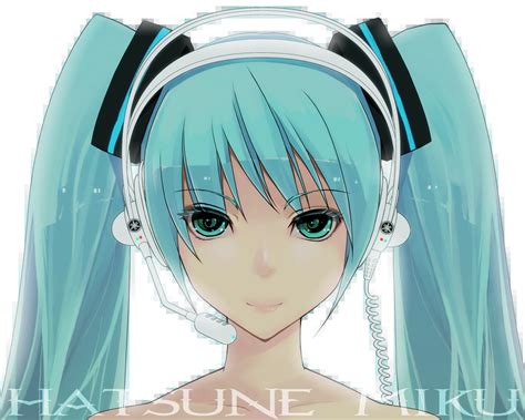 hatsune miku headphones twintails vocaloid | konachan.com - Konachan ...