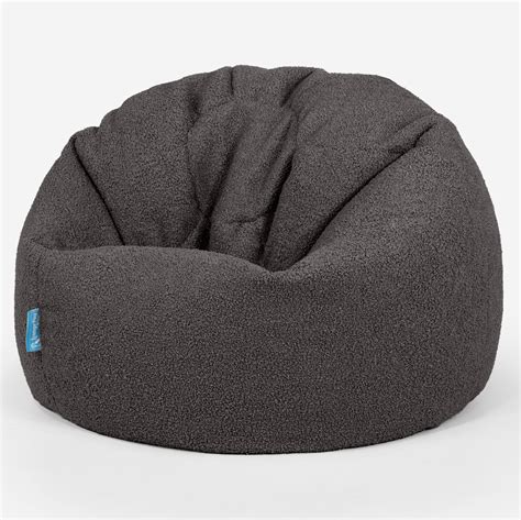 Lounge Pug Boucle Kids Bean Bag Chairs Classic Gaming Chair Beanbags ...