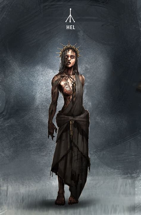 Hel Hel Goddess, Era Viking, Viking Art, Viking Woman, Tatoo Manga ...