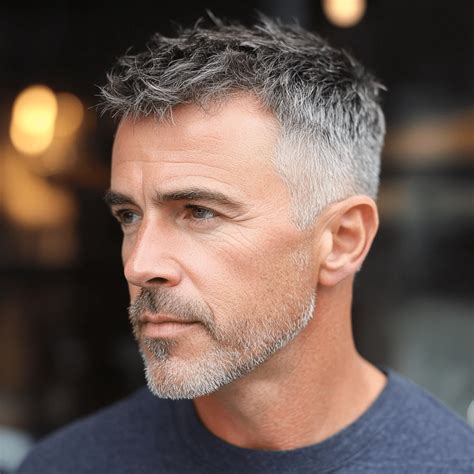 Trendy Short Gray Hairstyles: Stylish Cuts for Older Men Embracing ...