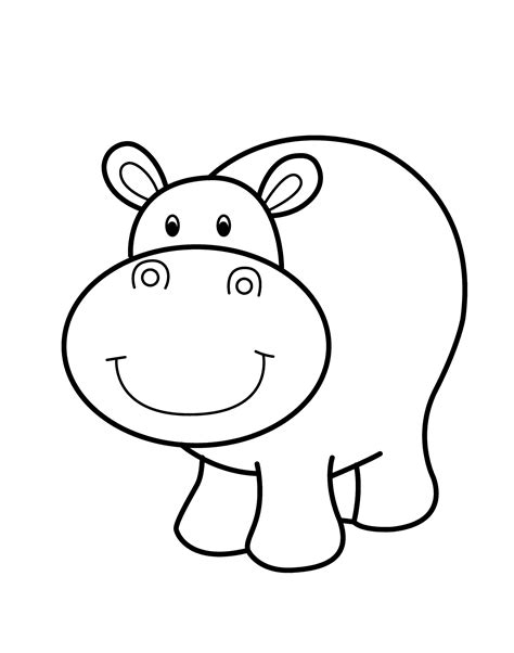Easy Coloring Pages – Printable Coloring Pages. FREE